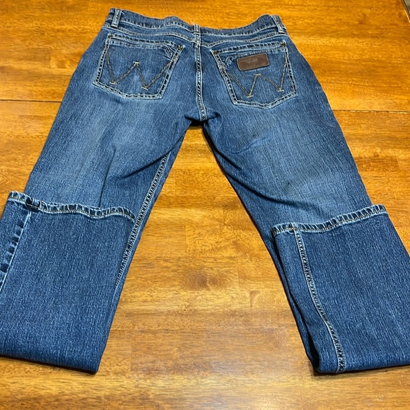 Wrangler - Fire Resistant Retro Slim Boot Stretch Jeans - Length 35 main image 1